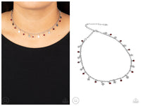 Little Lady Liberty - Red Choker