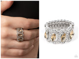 Staggering Sparkle - Brown Ring