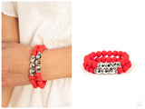 Dip and Dive - Red Bracelet