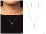 LOVE-Locked - White Necklace