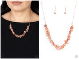 Fearlessly Floral - Copper Necklace