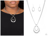 Suburban Storm - Silver Necklace
