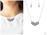 Deluxe Diadem - Black Necklace