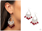 Famous Fashionista - Red Earring