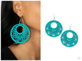 Tropical Reef - Blue Earring