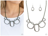 Historical Hipster - Green Necklace