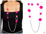 Beach Hub - Pink Necklace