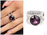 High Roller Sparkle - Purple Ring