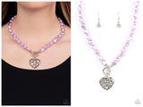 Color Me Smitten - Purple Necklace