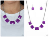 Instant Mood Booster - Purple Necklace