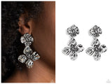 Gilded Grace - Silver Post Earring