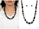 Here Today, GONDOLA Tomorrow - Black Necklace
