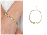 Smitten Sweethearts - Yellow Bracelet