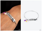 Flirting with Faith - Purple Bracelet
