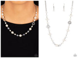 Traditional Transcendence - White Necklace