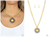 Sahara Suburb - Yellow Necklace