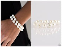 BALLROOM and Board - White Bracelet