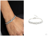 Lusty Luster - White Bracelet
