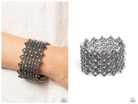 DECO in the Rough - Silver Bracelet