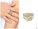 Luminously Leafy - Yellow Ring