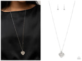 Letters of Love - White Necklace