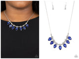 Crown Jewel Couture - Blue Necklace