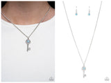 Prized Key Player - Blue Necklace