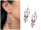 Sophisticated Starlet - Purple Earring