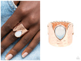 Optimistically Oracle - Rose Gold Ring