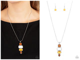 Elemental Energy - Yellow Necklace