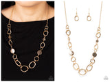 Industrial Intentions - Gold Necklace