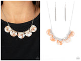 Mermaid Oasis - Orange Necklace