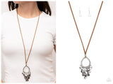 Paradise Pageantry - White Necklace