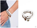 Epic Escapade - White Bracelet