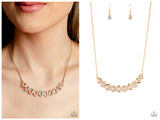 Sparkly Suitor - Gold Necklace