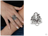 Flirtatiously Flowering - Purple Ring
