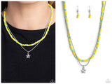 Starry Serendipity - Yellow Necklace