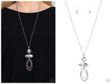 Modern Day Demure - Silver Necklace