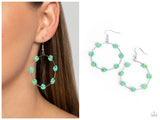 Dainty Daisies - Blue Earring