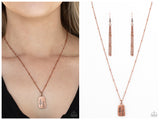 Faith Over Fear - Copper Necklace