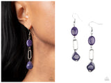 Stone Apothecary - Purple Earring
