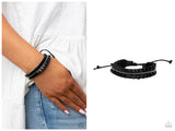 Hard to PLEATS - Black Bracelet