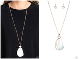 Geometric Glow - Rose Gold Necklace