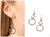 Bauble Bliss - Brown Earring