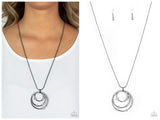 Ecliptic Elegance - Black Necklace