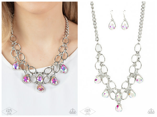 Show-Stopping Shimmer - Multi Necklace