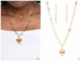 Mama Cant Buy You Love - Gold Necklace