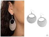 Fan Girl Glam - Silver Earring