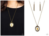 Prairie Passion - Brass Necklace