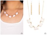 Opalescent Oblivion - Gold Necklace